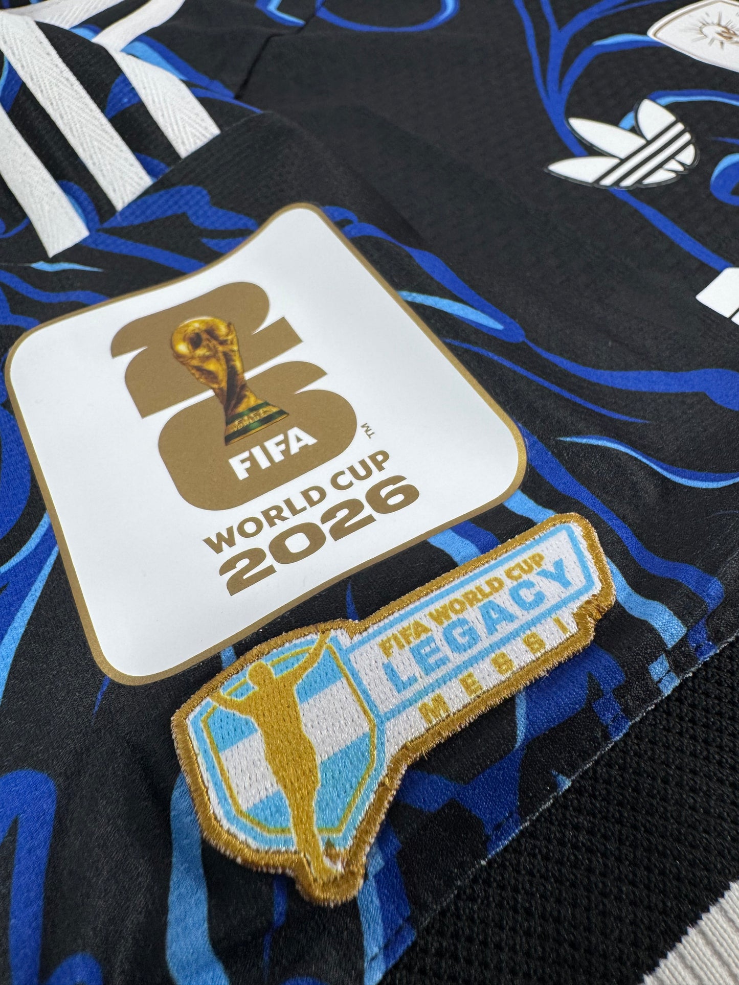 2026 ADIDAS ARGENTINA AWAY JERSEY MESSI 10 AUTHENTIC PLAYER VERSION ENGLAND VS ARGENTINA NEW WITH TAGS (M)