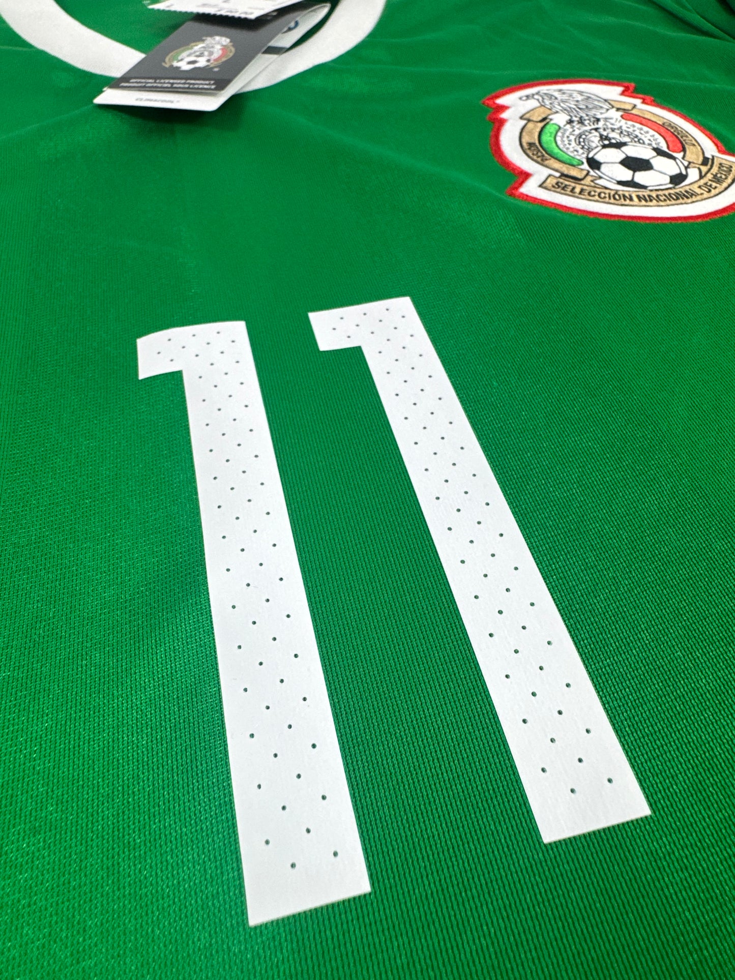 2016/17 ADIDAS MEXICO HOME JERSEY NEW WITH TAGS CONFEDERATIONS CUP CARLOS VELA 11 (L)