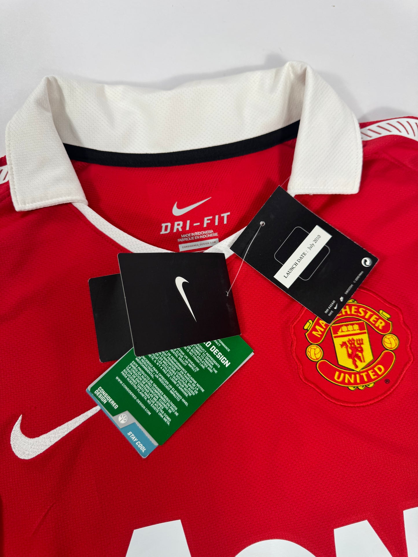 2010 NIKE MANCHESTER UNITED HOME JERSEY  NEW WITH TAGS-(S)