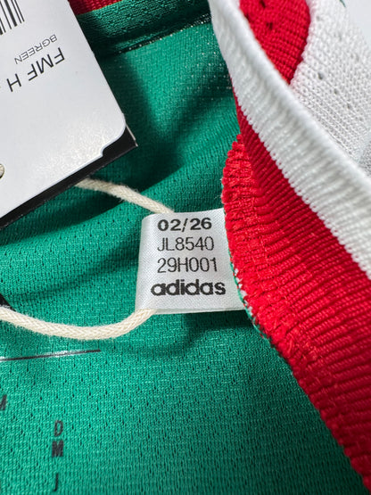 2026 ADIDAS MEXICO HOME JERSEY BRIAN GUTIERREZ 26 NEW WITH TAGS MEXICO VS SOUTH AFRICA DEBUT JERSEY (M)