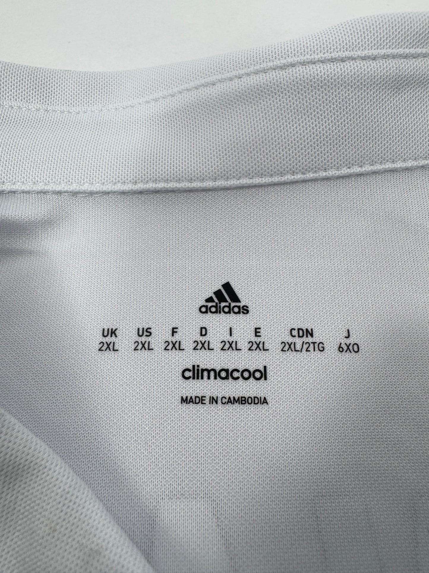 2017 ADIDAS REAL MADRID HOME JERSEY LONG SLEEVE RONALDO 7 NEW WITH TAGS (XXL)