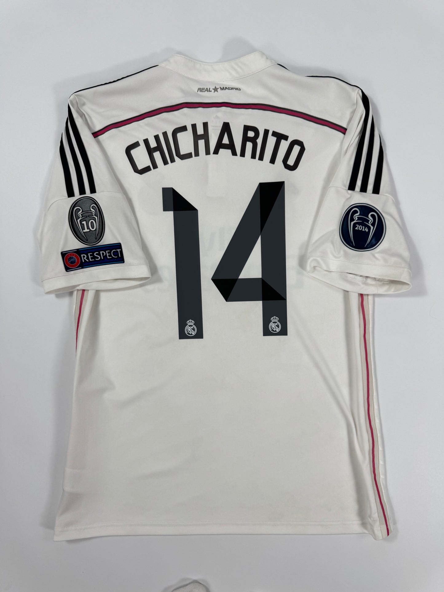 2014/15 ADIDAS REAL MADRID HOME JERSEY CHICHARITO 14 (L)