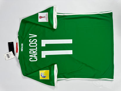 2016/17 ADIDAS MEXICO HOME JERSEY NEW WITH TAGS CONFEDERATIONS CUP CARLOS VELA 11 (L)