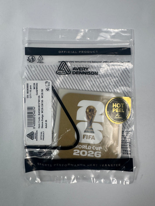 OFFICIAL 2026 WORLD CUP PATCH