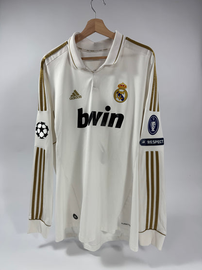 2012 ADIDAS REAL MADRID LONG SLEEVE JERSEY CRISTIANO RONALDO 7 (XL)