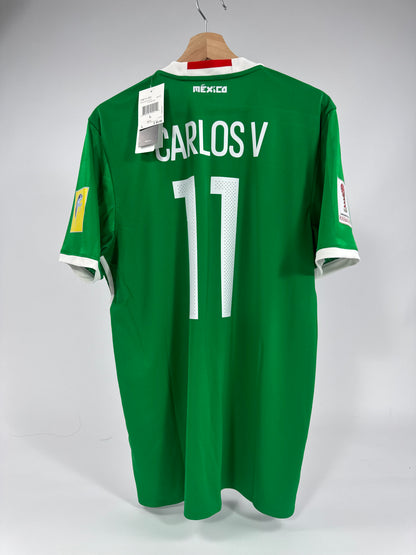 2016/17 ADIDAS MEXICO HOME JERSEY NEW WITH TAGS CONFEDERATIONS CUP CARLOS VELA 11 (L)