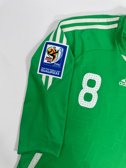 2009 ADIDAS MEXICO HOME JERSEY ISRAEL CASTRO 8 (S)