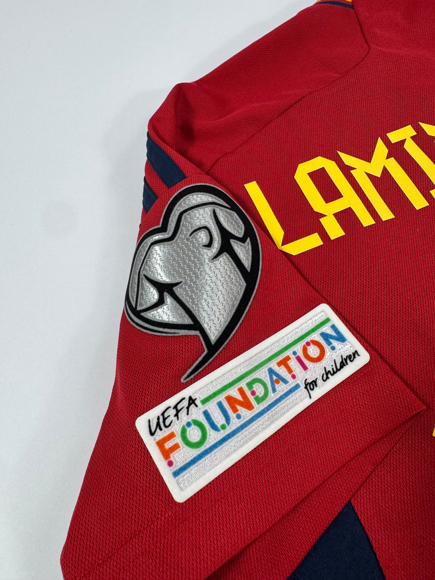 2022/23 ADIDAS SPAIN HOME JERSEY LAMINE YAMAL 15 (S)