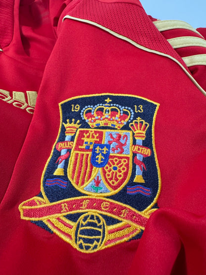 2008/09 ADIDAS SPAIN HOME JERSEY ANDRES INIESTA 6 (L)