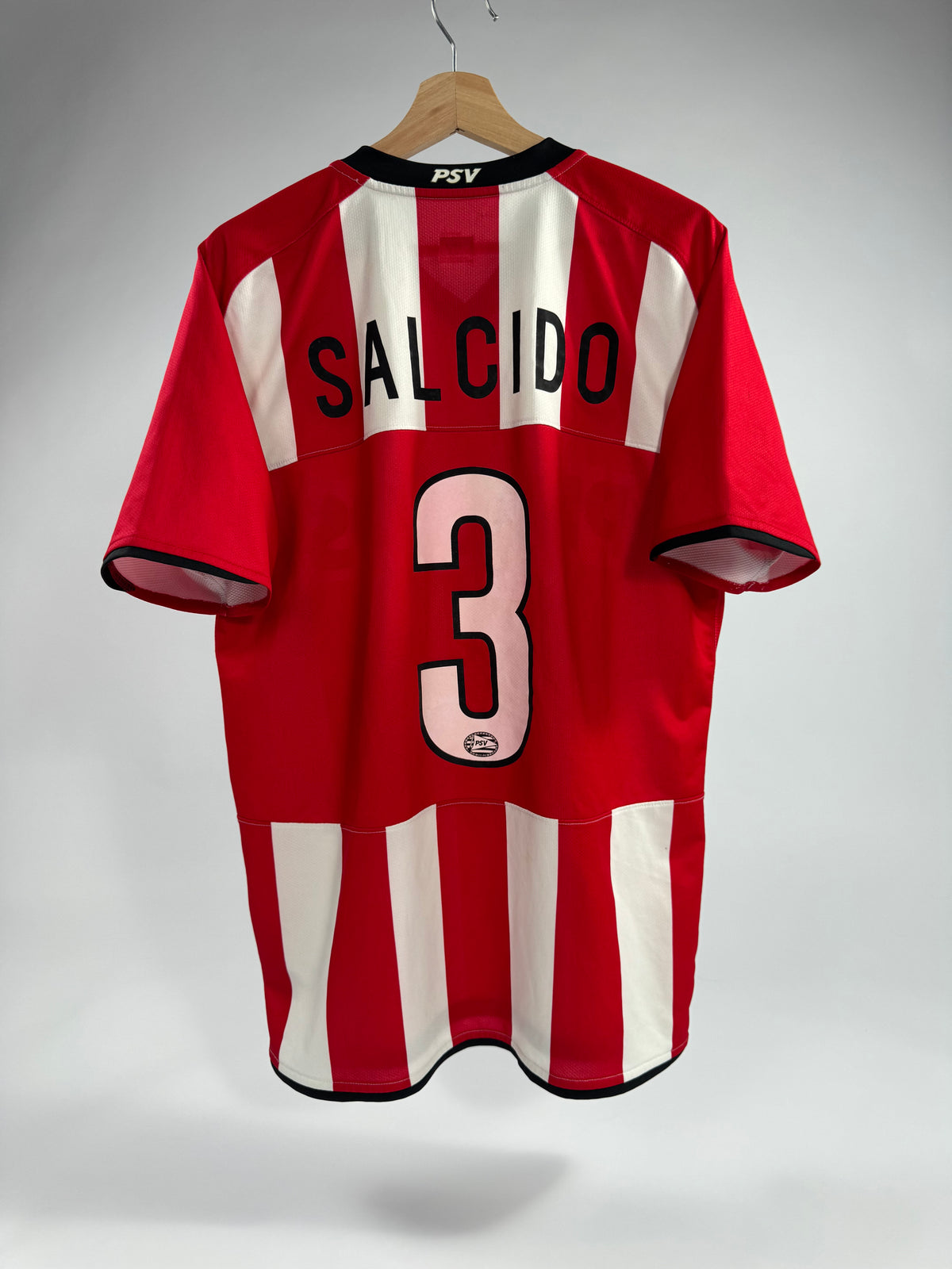 2008 NIKE PSV HOME JERSEY CARLOS SALCIDO 3 (M)