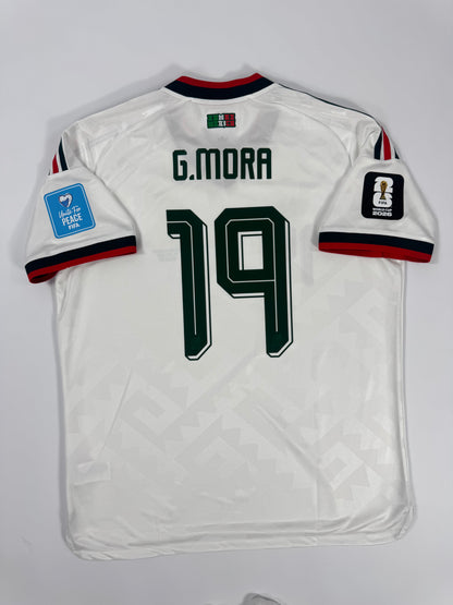 2026 WORLD CUP ADIDAS MEXICO AWAY JERSEY GILBERTO MORA 19 (XL)MEXICO VS CZECHIA