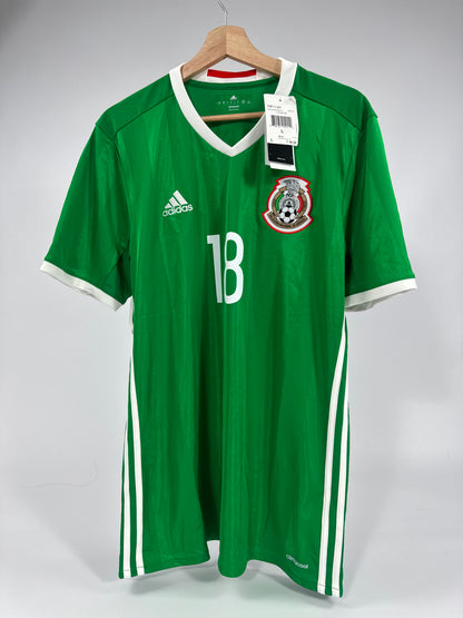 2016/17 ADIDAS MEXICO HOME JERSEY NEW WITH TAGS ANDRES GUARDADO 18 (L)