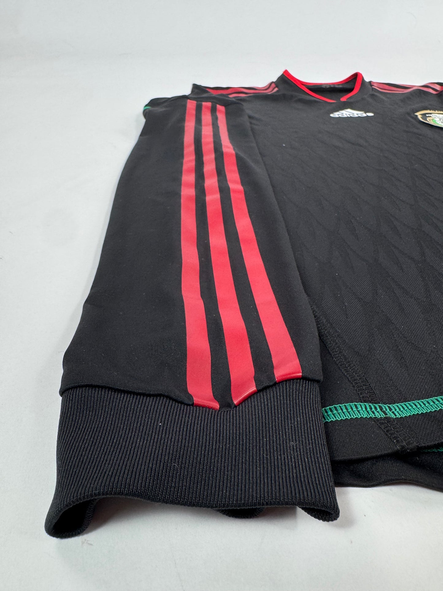2010 ADIDAS FORMOTION MEXICO AWAY JERSEY PLAYER ISSUE LONG SLEEVE (S)