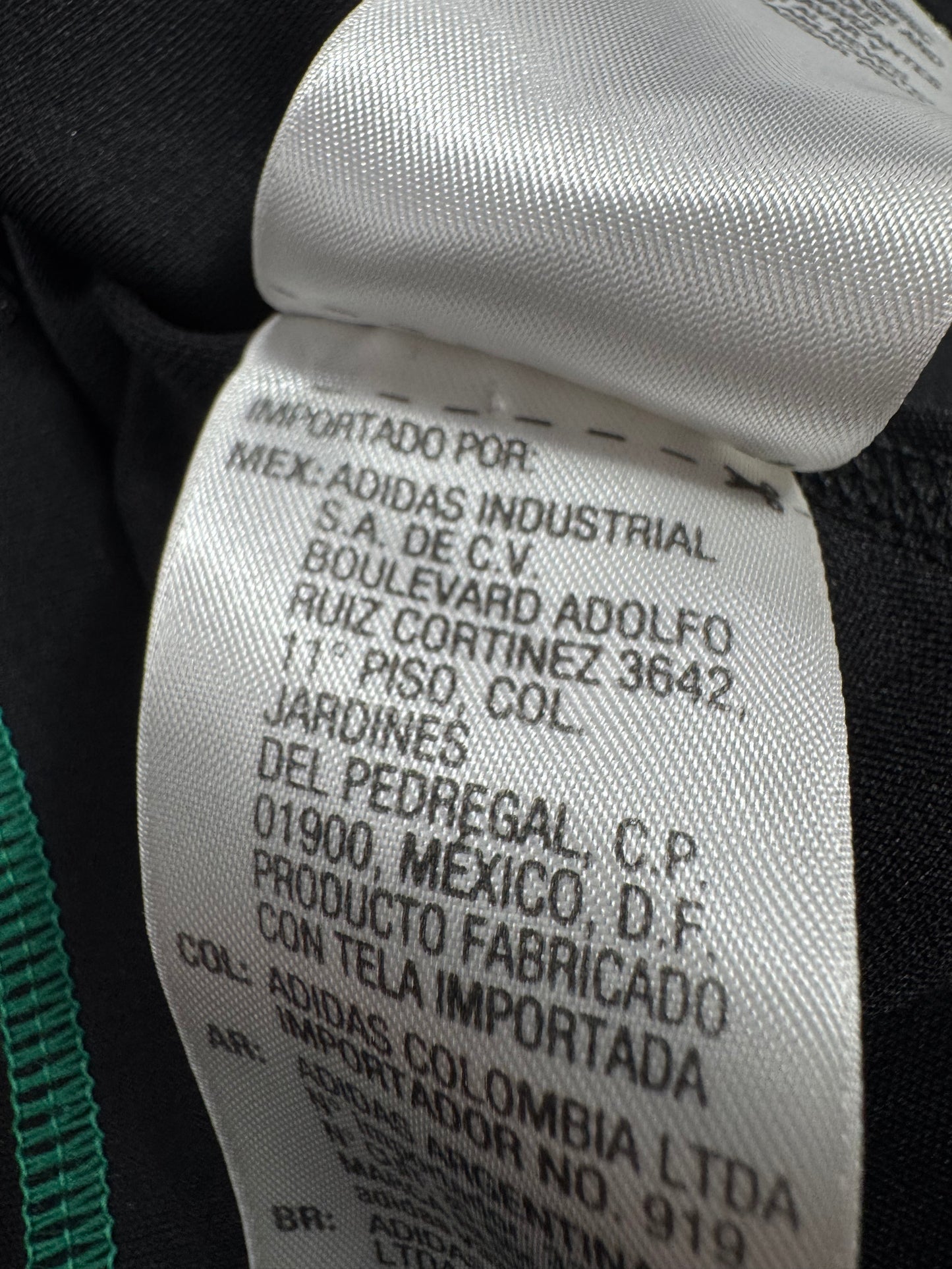 2010 ADIDAS FORMOTION MEXICO AWAY JERSEY PLAYER ISSUE LONG SLEEVE (S)