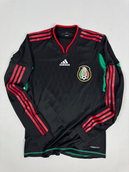 2010 ADIDAS FORMOTION MEXICO AWAY JERSEY PLAYER ISSUE LONG SLEEVE (S)