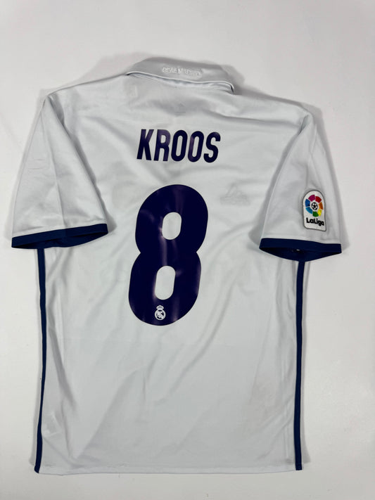 2017 ADIDAS Real Madrid Home Jersey Toni Kroos-(S)