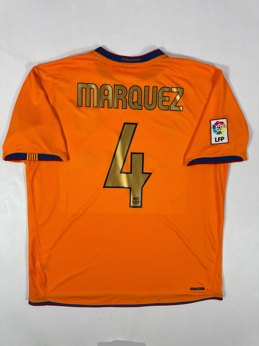 2007 NIKE FC Barcelona Third Jersey MARQUEZ 4-(XL)