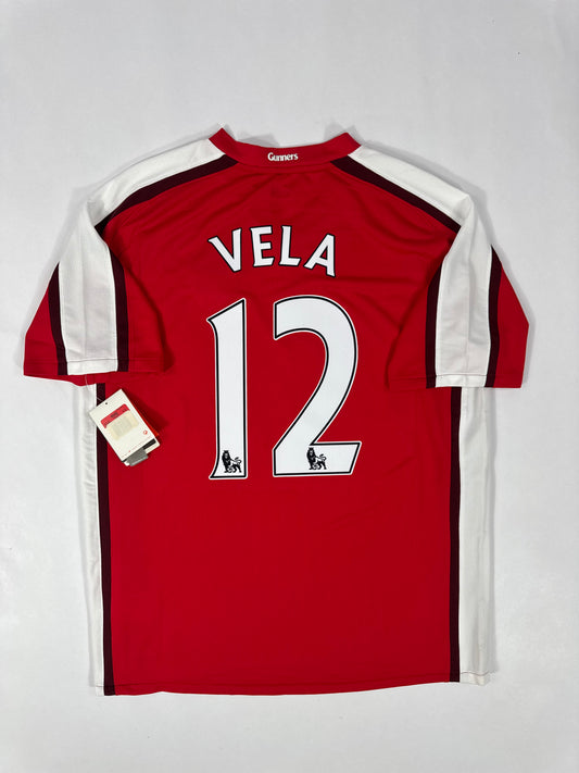 2009 NIKE Arsenal Home Jersey VELA 12-(L)