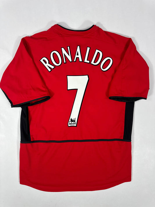 2003 NIKE Manchester United Home Jersey RONALDO 7-(L)