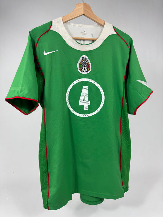 2004/05 NIKE T90 Mexico Home Jersey MARQUEZ 4-(L)