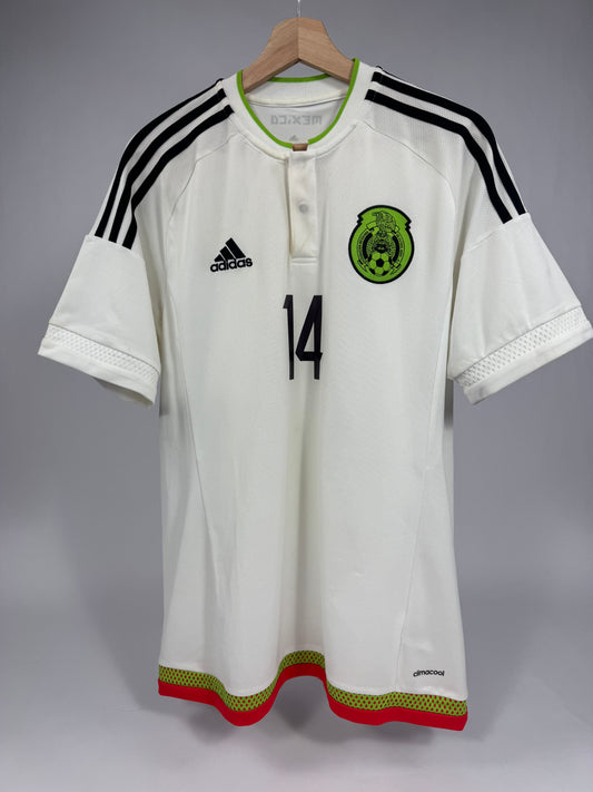 2015 MEXICO AWAY JERSEY CHICHARITO 14-(L)