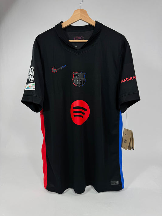 24/25 NIKE FC BARCELONA AWAY JERSEY PEDRI 8 NEW WITH TAGS-(XL)