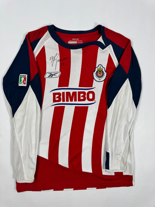 2007 Reebok Chivas Home Jersey-SIGNED BY RAMON MORALES