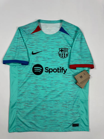 2023 NIKE FC Barcelona 3rd Jersey PEDRI 8-NEW WITH TAGS
