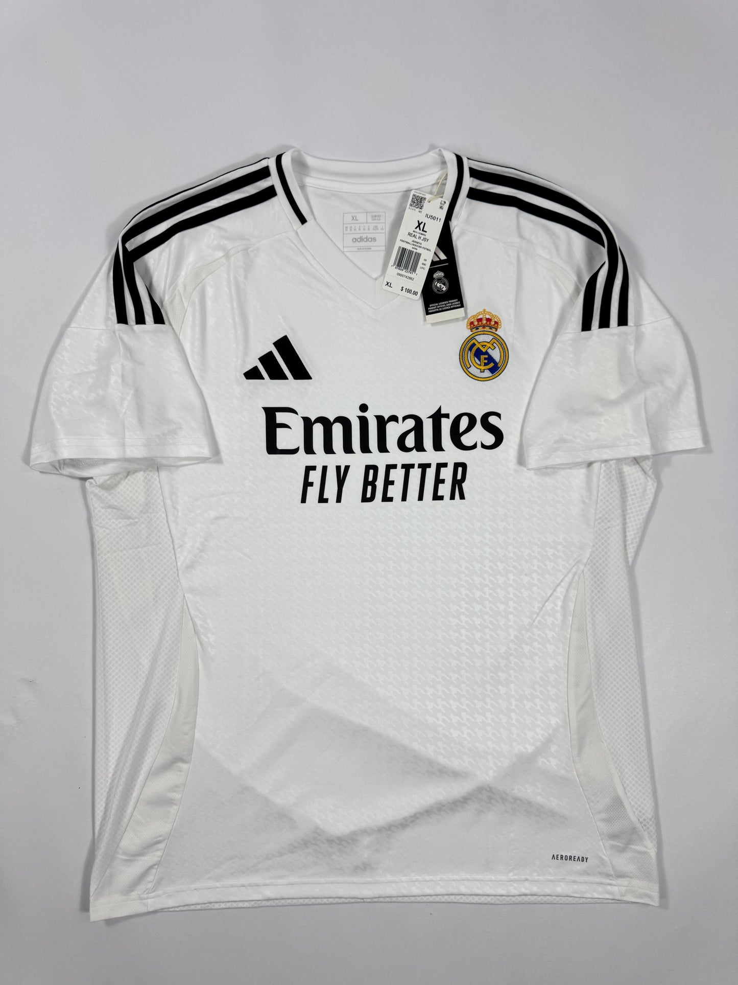 2024/25 ADIDAS Real Madrid Home Jersey-NEW WITH TAGS