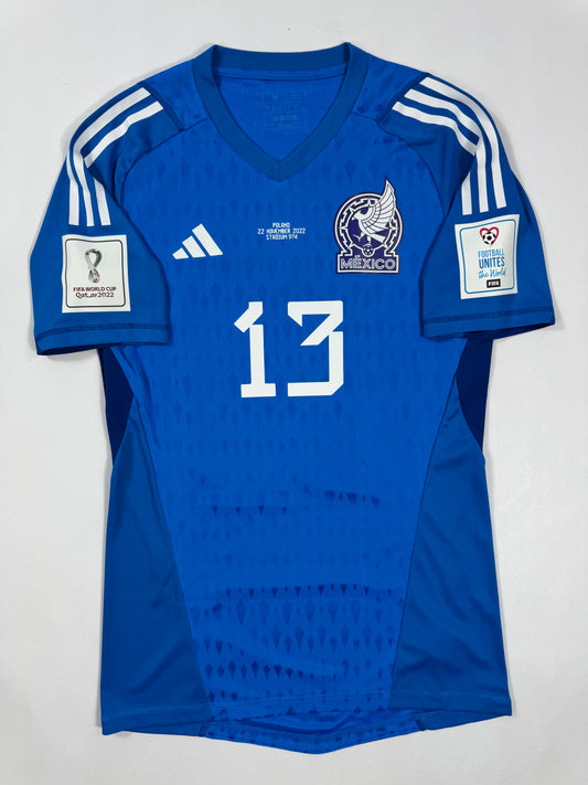 2022 ADIDAS MEXICO PLAYER ISSUE-GUILLERMO OCHOA 13 JERSEY