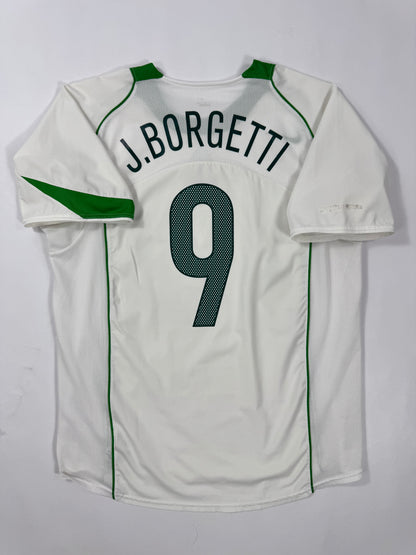 2005 NIKE T90 Mexico Away Jersey-JARED BORGETTI 9