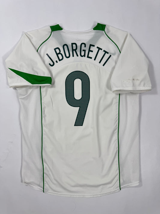 2005 NIKE T90 Mexico Away Jersey-JARED BORGETTI 9