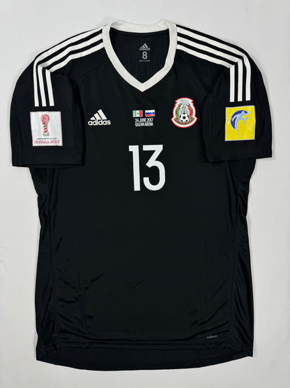 2017 ADIDAS Mexico Goalkeeper Jersey OCHOA 13-PLAYER ISSUE UTILERIA (L)
