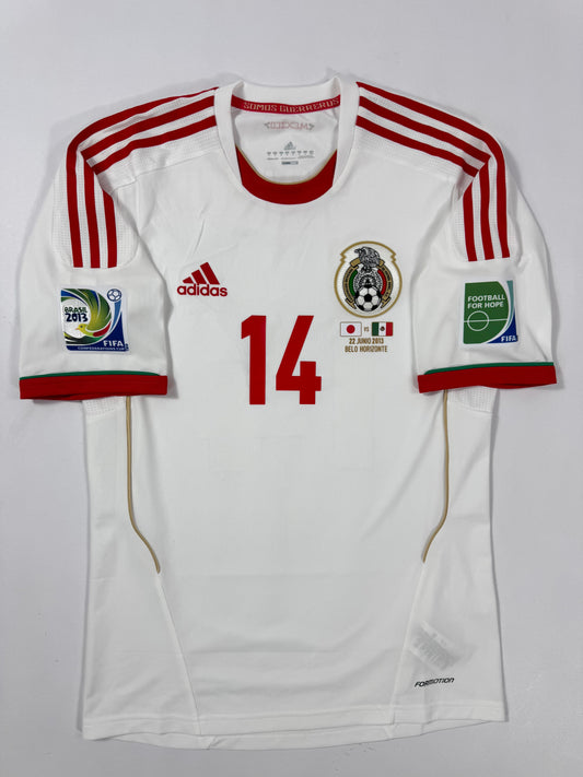 2013 ADIDAS FORMOTION Mexico Away Jersey PLAYER VERSION-JAVIER HERNANDEZ 14-(M)