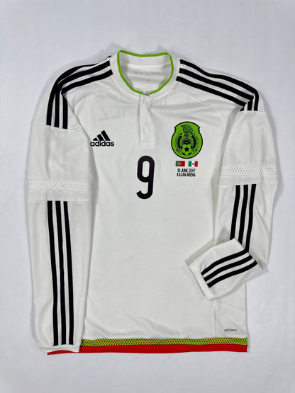 2015-17 ADIDAS ADIZERO Mexico Away Jersey PLAYER ISSUE-RAUL JIMENEZ 9-(M)