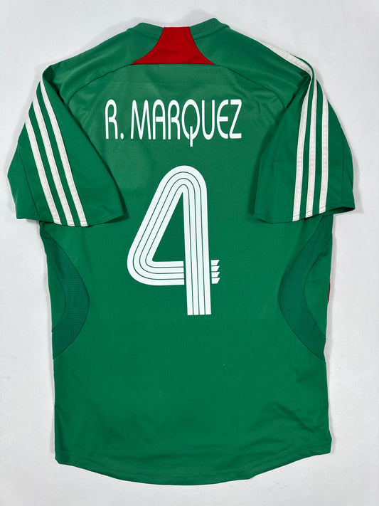 2007 ADIDAS Mexico Home Jersey RAFA MARQUEZ 4-(S)