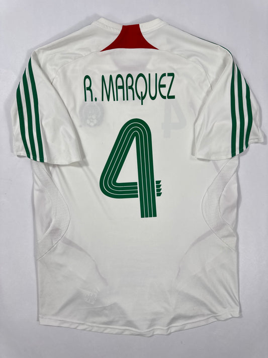 2007 ADIDAS Mexico Away Jersey-RAFA MARQUEZ 4-(M)