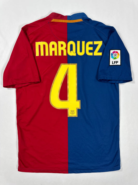 2009 NIKE FC Barcelona Home Jersey-RAFA MARQUEZ 4
