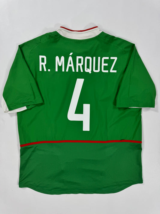 2003 NIKE Mexico Home Jersey-RAFA MARQUEZ 4