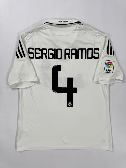 2008 ADIDAS Real Madrid Home Jersey-SERGIO RAMOS 4