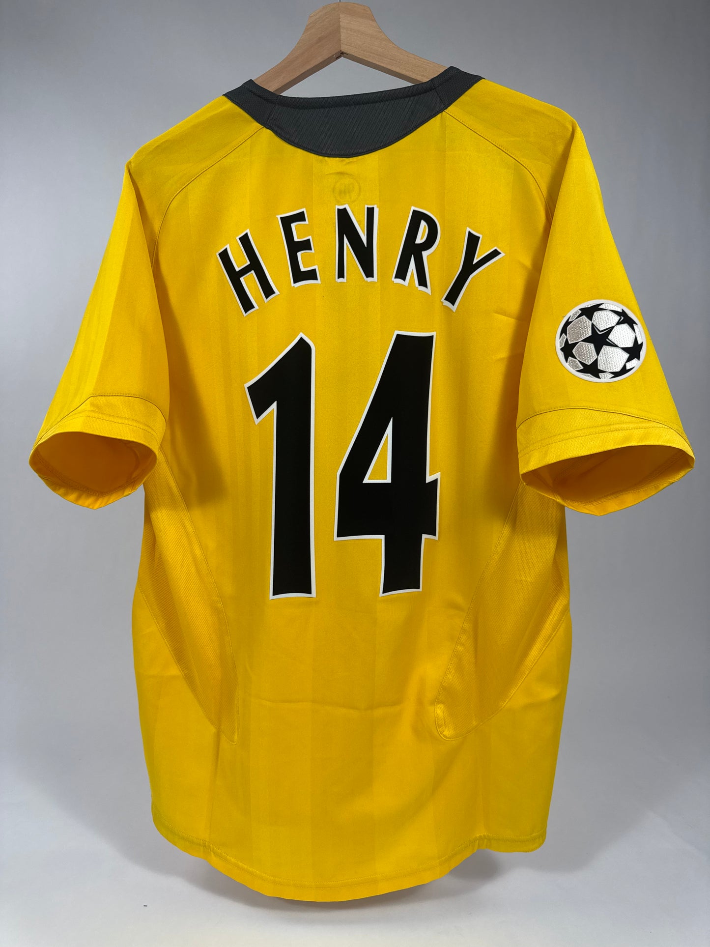 2005/08 NIKE T90 ARSENAL FC AWAY JERSEY HENRY 14-(S)