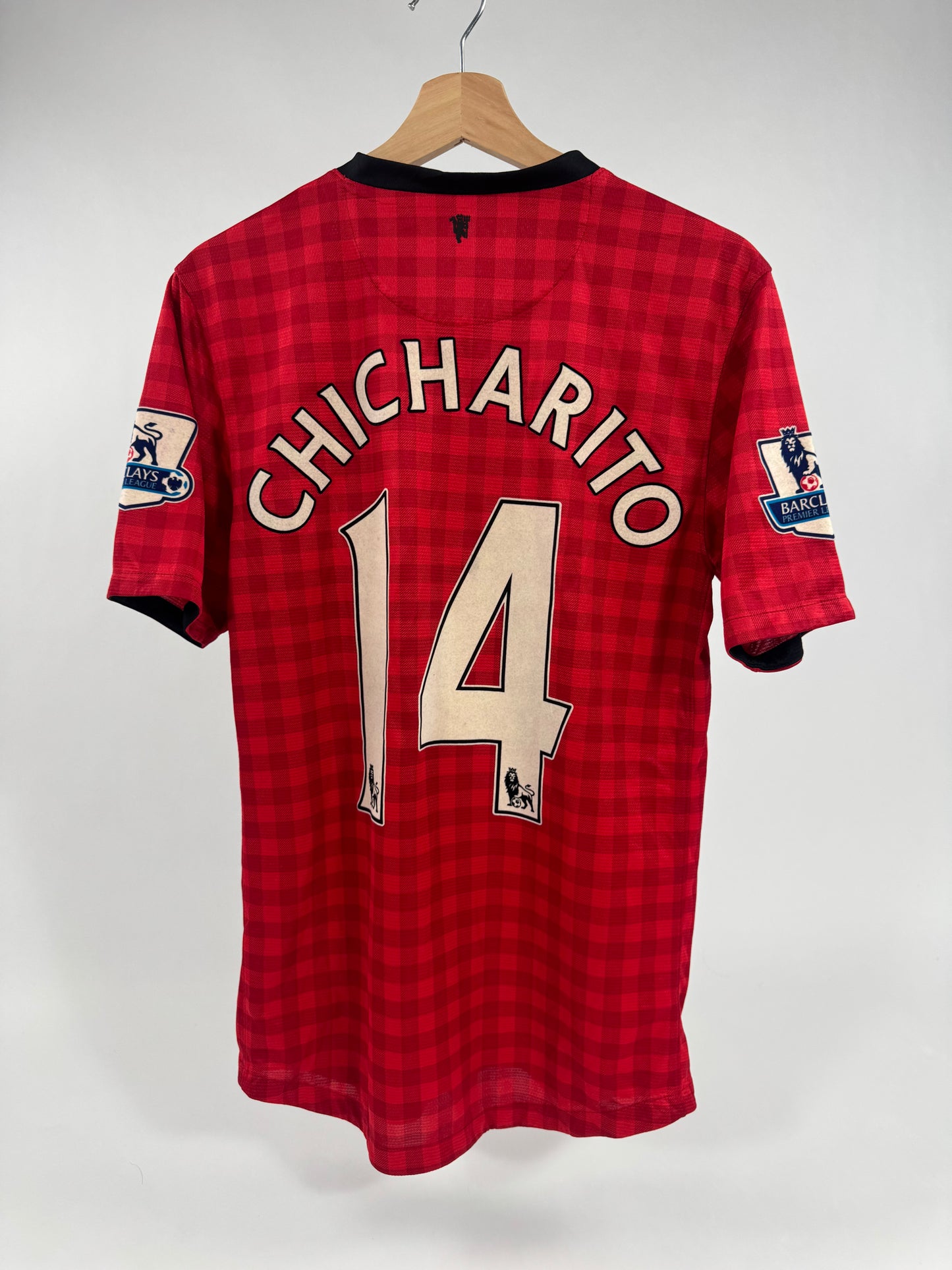 2012/13 NIKE MANCHESTER UNITED HOME JERSEY CHICHARITO 14-(S)