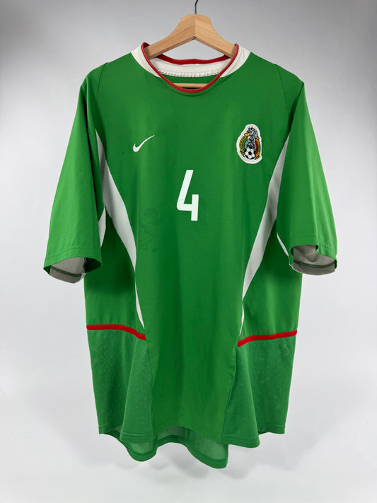 2003 NIKE MEXICO HOME JERSEY MARQUEZ 4-(XL)