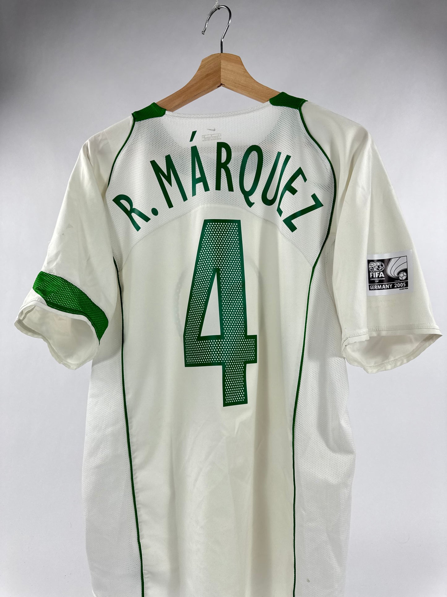 2004/05 NIKE T90 MEXICO AWAY JERSEY RAF MARQUEZ 4-(L)