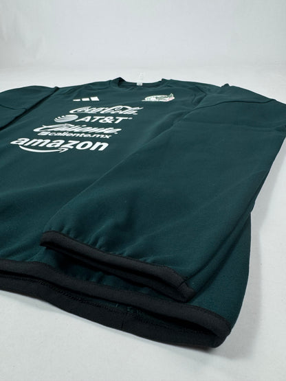 2026 Adidas Mexico Travel Sweatshirt UTILERIA-(M)