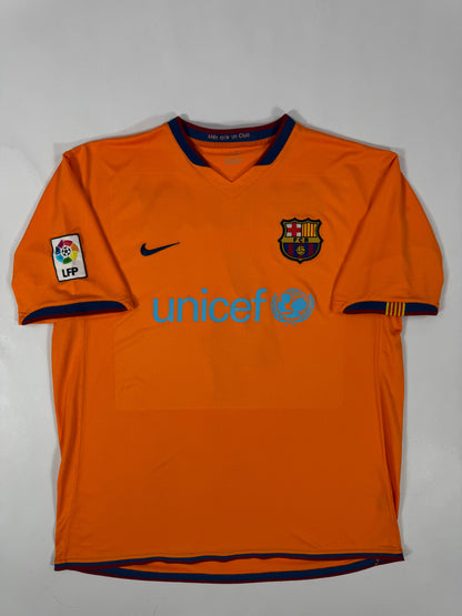 2007 NIKE FC Barcelona Third Jersey MARQUEZ 4-(XL)