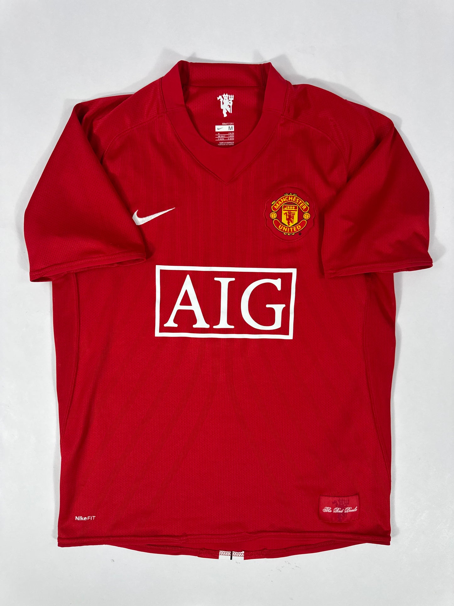 2008 NIKE Manchester United Home Jersey RONALDO 7-(M)