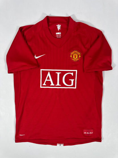2008 NIKE Manchester United Home Jersey RONALDO 7-(M)