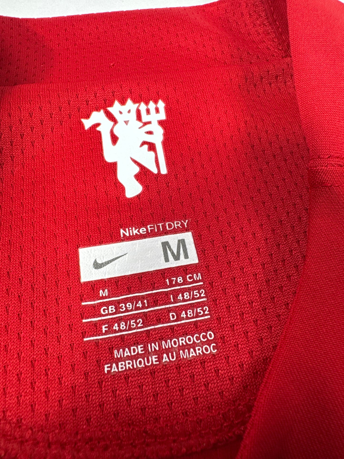 2008 NIKE Manchester United Home Jersey RONALDO 7-(M)
