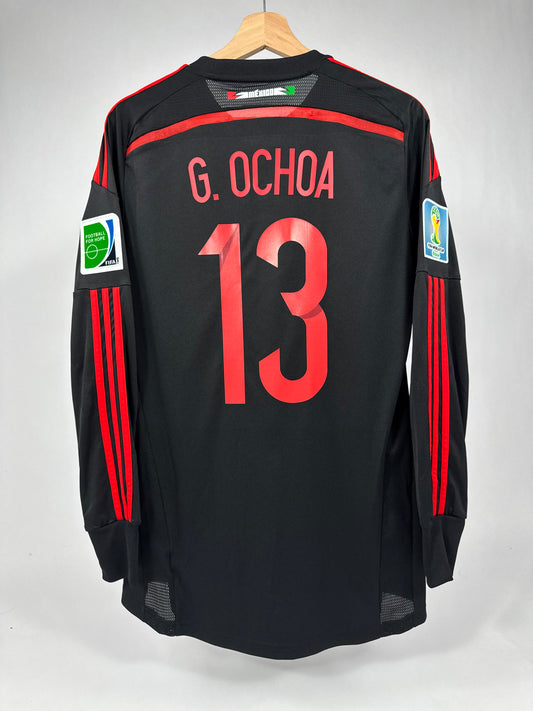 2014 ADIDAS Mexico GoalKeeper Jersey OCHOA 13-(S)